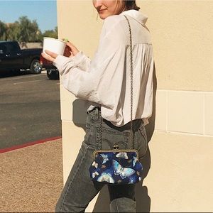Vintage Butterfly Purse